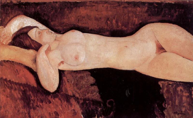 Amedeo Modigliani Reclining nude